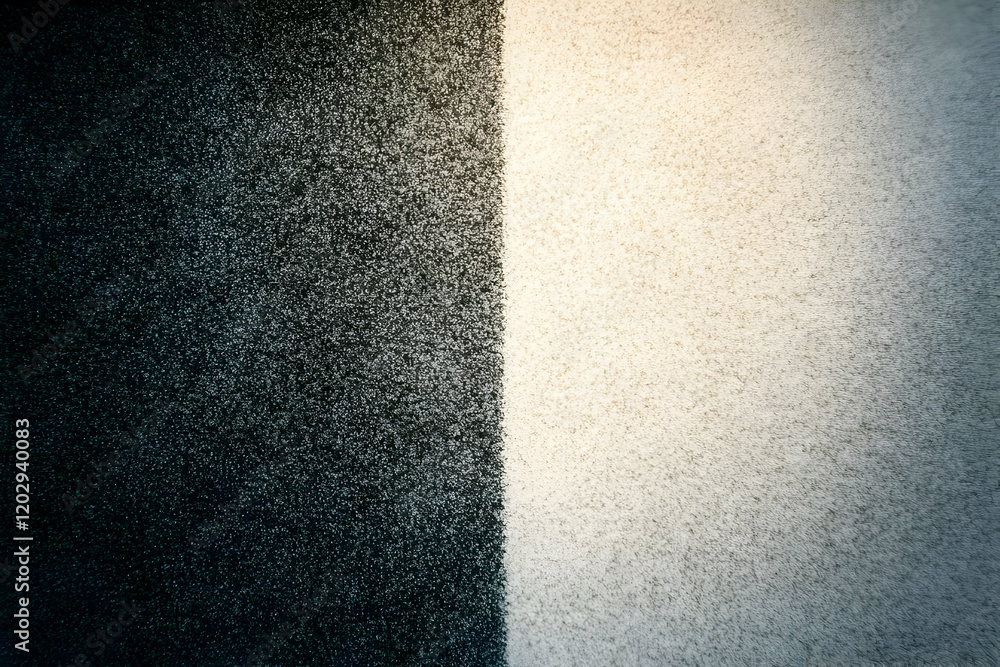 Poster abstract background shows a gradient from dark to light with a textured surface