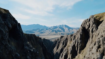 Desert Mountain Landscape