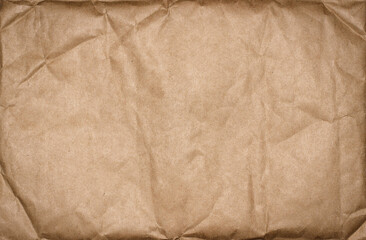 Crumpled paper envelope texture background