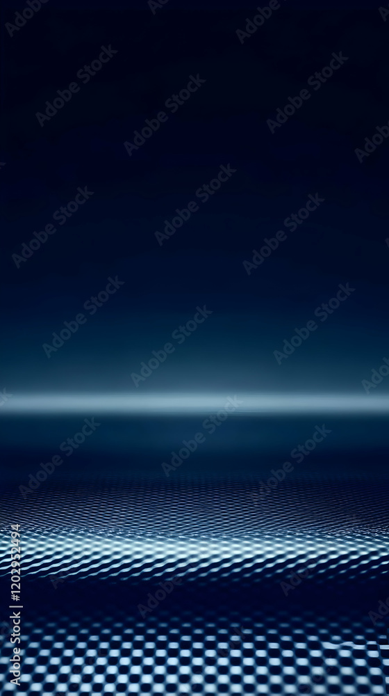 Aufkleber abstract background creates a serene and calming ambiance with deep blue and subtle grid pattern bea