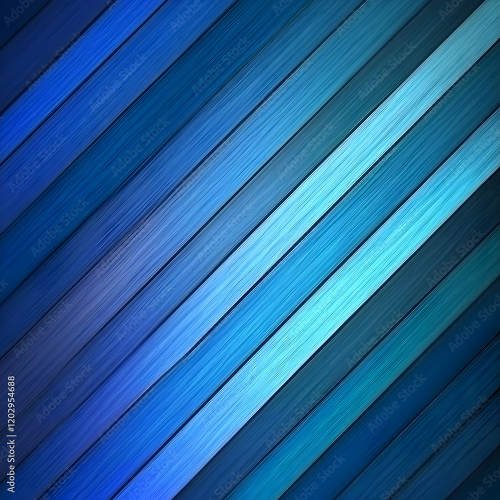 Poster diagonal blue stripes abstract background creates dynamic visual interest with textured lines.