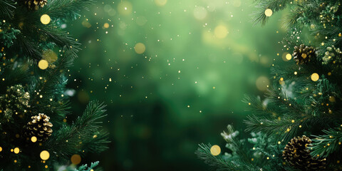 Emerald Christmas: A Festive Celebration of Greenery and Glow