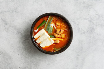 Pork and Kimchi Stew ,Korean food
