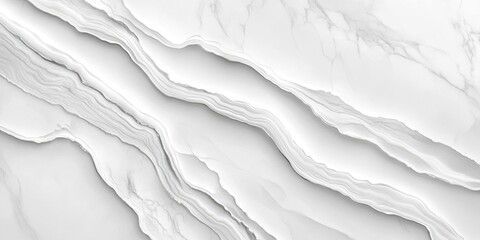 White Marble Surface Close-Up