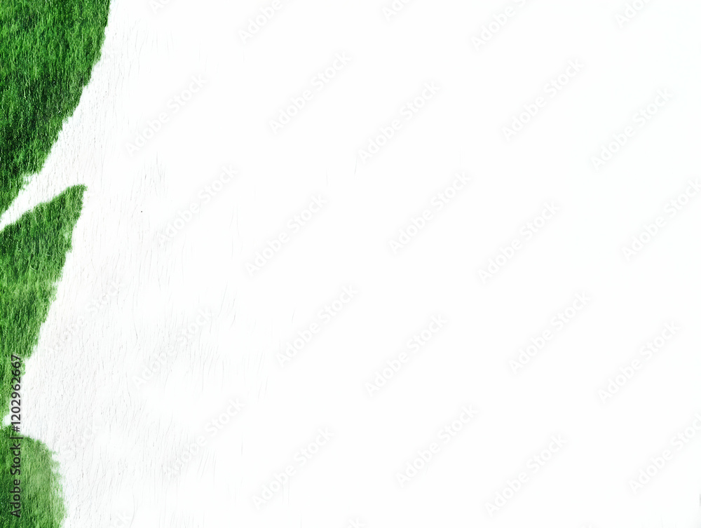 Poster Abstract Green and White Background Creates a Serene and Minimalist Design for Various Projects