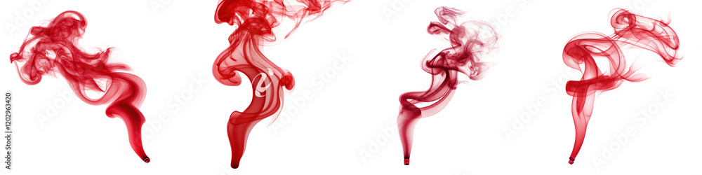 Poster dramatic and visually striking abstract image featuring swirling energetic shapes and waves of vibra