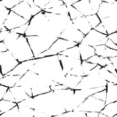crack concrete white wall or Cement wall background. Earth cracks texture on isolated vector background.
black lightning bolts.