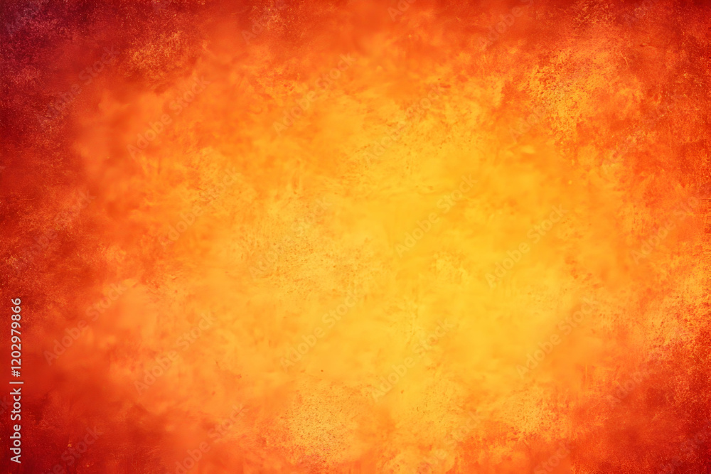 Poster abstract orange and red background creates a warm, textured effect with gradient blend.