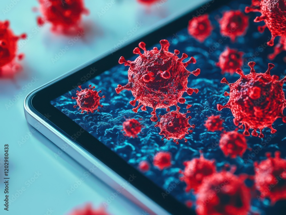 Poster food tech safety ai. real-time microbial testing with ai portable devices utilizing ai to detect har