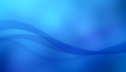 Fototapeta premium Cool Cinematic Haze on Teal Gradient Waves