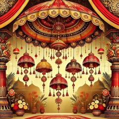 carousel in the night