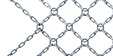 Seamless chain link fence. Steel wire mesh on white background.png