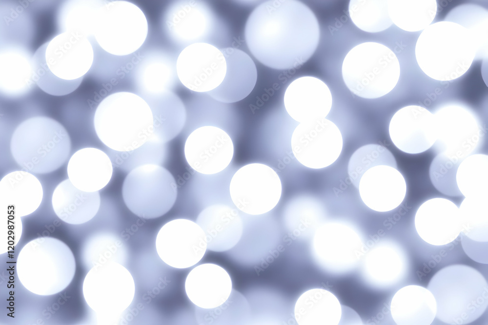 Poster abstract white bokeh background image