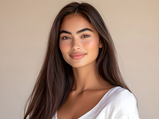 Fototapeta premium European and American female models