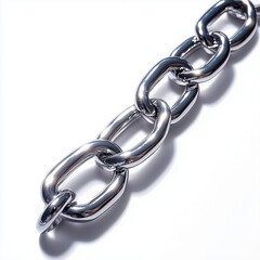 Obraz premium silver chain