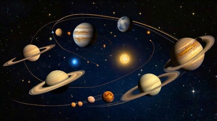 Planetary System Exploration a Cosmic Journey Through Space and Time