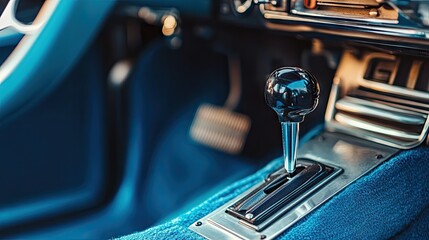 Clean and detailed shot of the accelerator pedal assembly inside a vehicle.