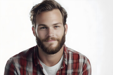 Fototapeta premium European and American male portrait