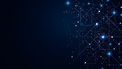 Fototapeta premium abstract background with stars