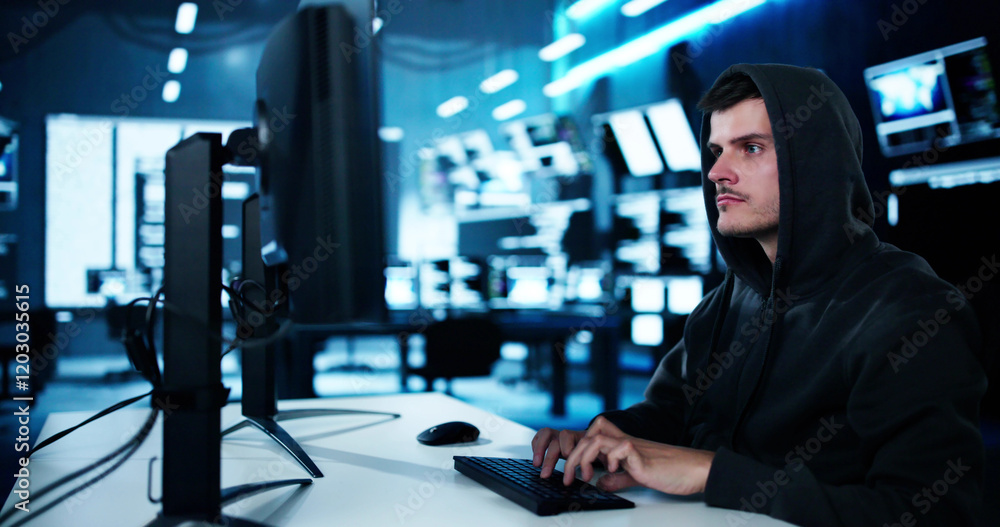 Aufkleber Stealing Secure Data And Information