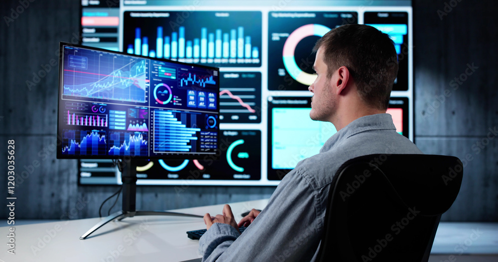 Aufkleber Kpi Business Analytics Data Dashboard