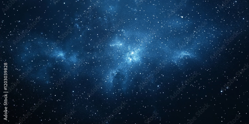 Aufkleber Stunning background of space featuring countless stars, creating a mesmerizing scene that showcases the beauty of the cosmos. This captivating space background with stars offers endless inspiration.