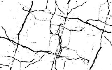 White black grey wall, floor with pattern and cracks, texture background, The Cracks Grunge Urban Background.