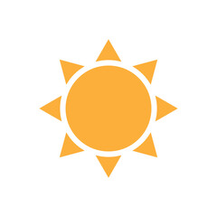 Sun Logo Design for Corporate Branding