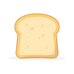 Bread toast icon. Cartoon of bread toast vector icon.