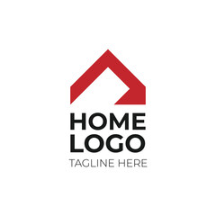 Modern Home Logo Design for Real Estate Business