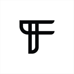 F Initial Logo Design for Professional Branding
