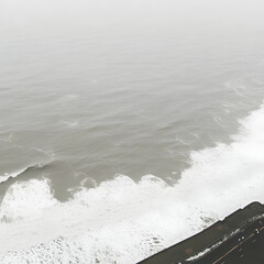 Coastal Wave Abstract Photo