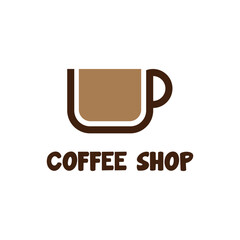 Stylish Cup Logo for Modern Beverage Brands