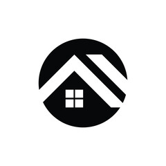Elegant Home Logo for Modern Real Estate