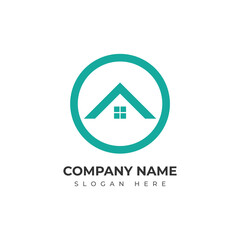 Template for Elegant Home Logo Design