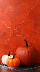 Autumn Harvest Pumpkins Illustration