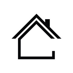 Elegant Home Logo for Modern Real Estate