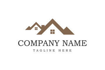Template for Elegant Home Logo Design