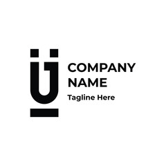 Innovative IJ Logo Template for Modern Businesses