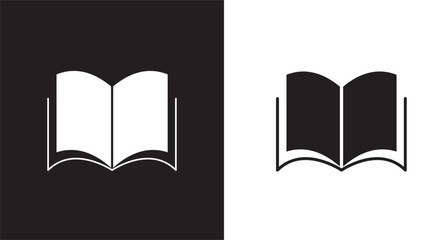 Book icon  on white background, EPS10