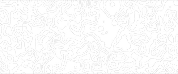 Obraz premium Abstract background wavy topographic line map. Modern and dynamic feel to topographic mapping vector .