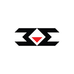 Obraz premium Abstract M Logo for Modern Brand Identity