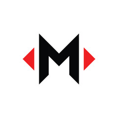 M-Shaped Logo Design for Modern Businesses