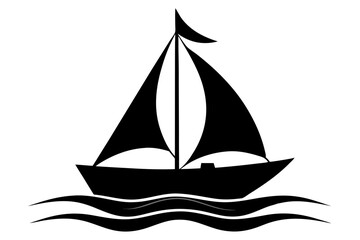 ship isolated on white