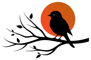 birds on a branch
