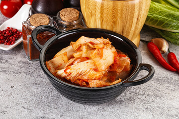 Korean cuisine fermented cabbage kimchi