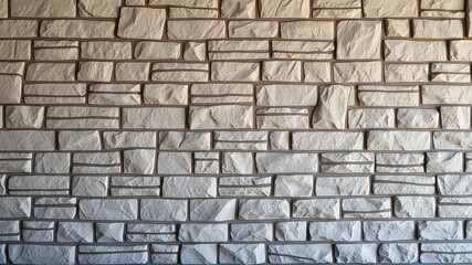Fototapeta premium Abstract Gray Stone Wall Background - AI Art, Colorful, Sharp, Depth, Mood, Lighting