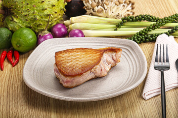 Roasted fresh delicous Tuna steak