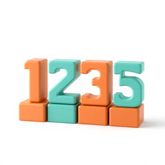 Cute Mini ai robot isolated on transparent background
