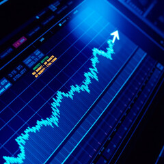 Pile of coins with a growing plant on top symbolizing financial growth isolated on transparent background
